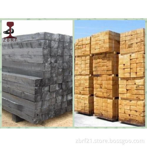 Wooden Sleeper for Railroad Construction